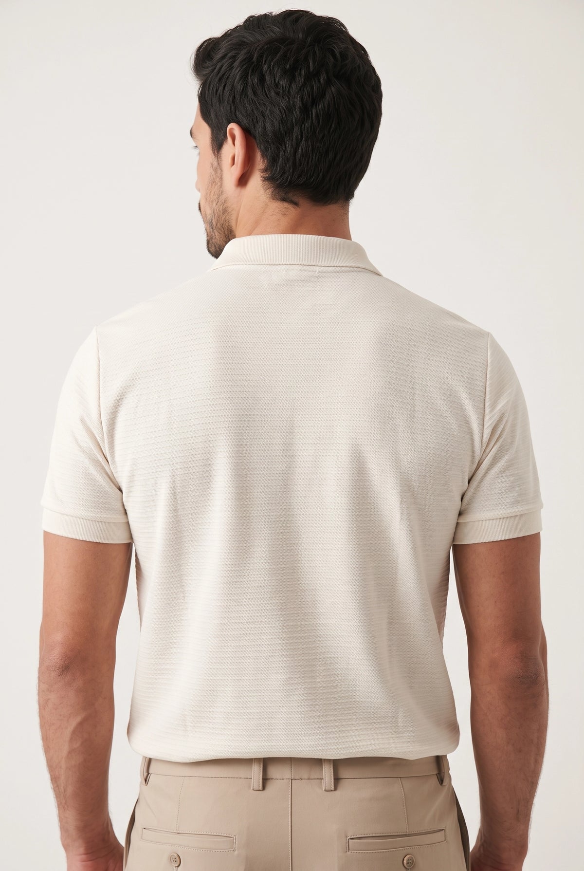 Camisa Polo Masculina Malha River Texturizada