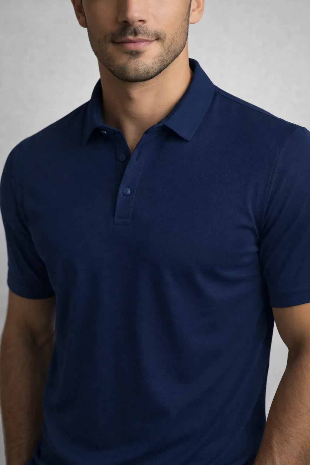 Camisa Polo Masculina Tech com Elastano