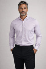 Camisa Social Masculina Slim em Oxford Modal