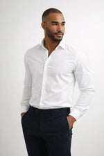 Camisa Social Slim Fit Pima Fio 80