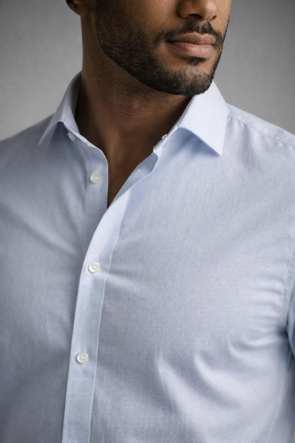 Camisa Social Slim Fit Pima Fio 80