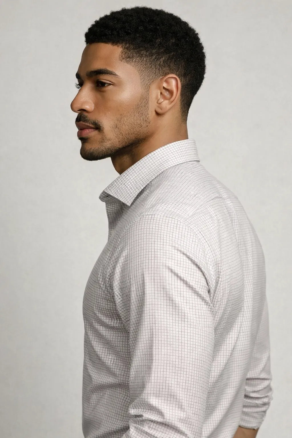 Camisa Social Slim Premium Quadriculada