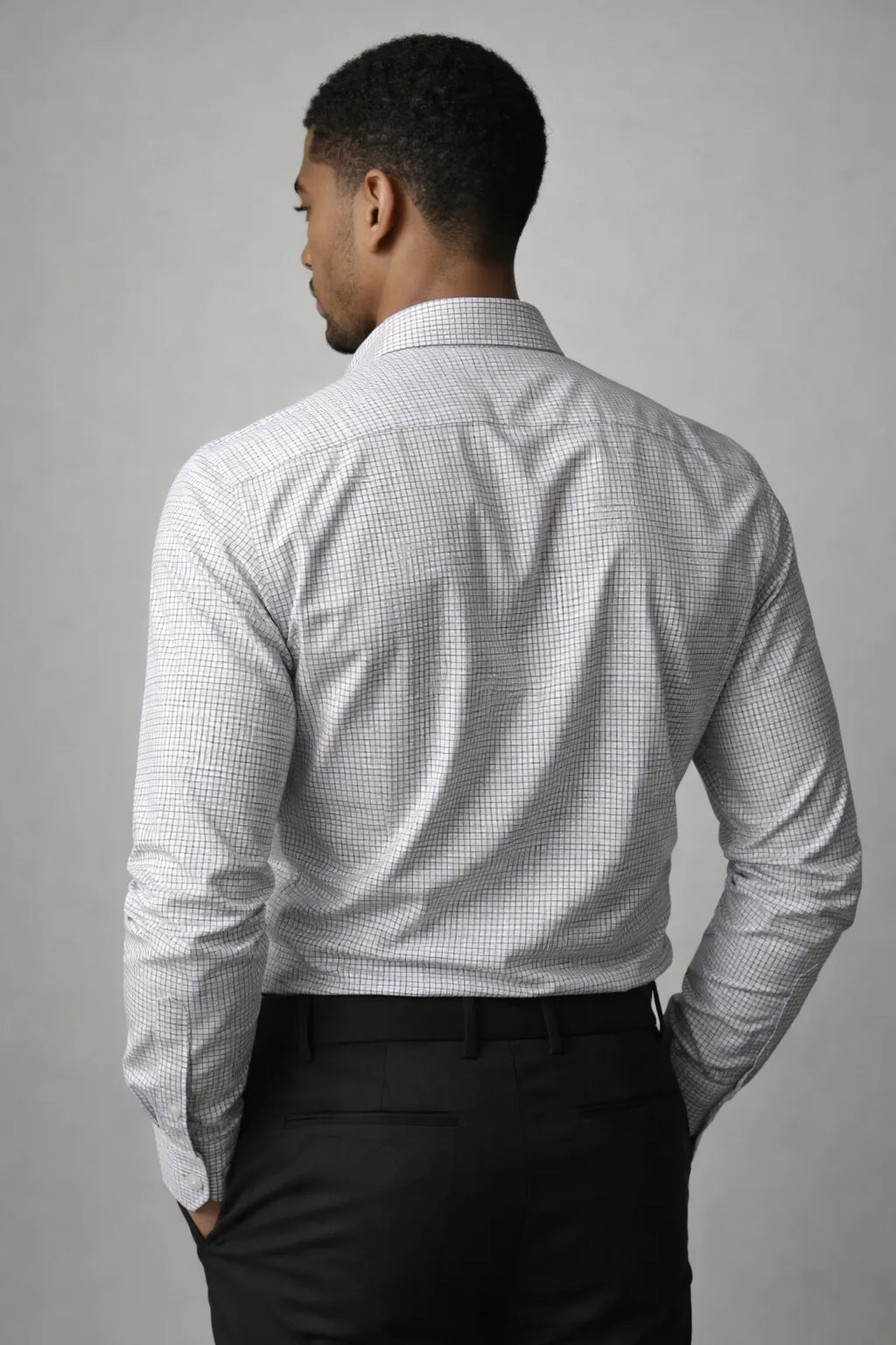 Camisa Social Slim Premium Quadriculada