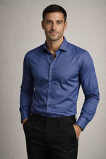 Camisa Social Slim Premium Texturizada