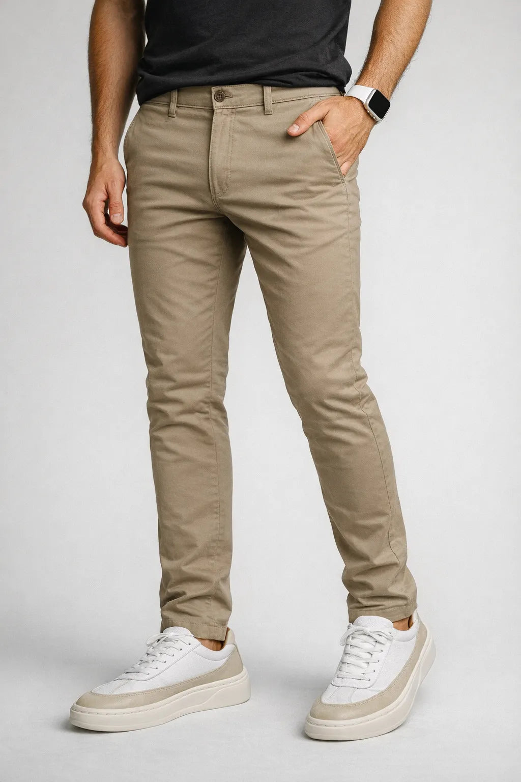 Calça Sarja Masculina com Elastano Premium