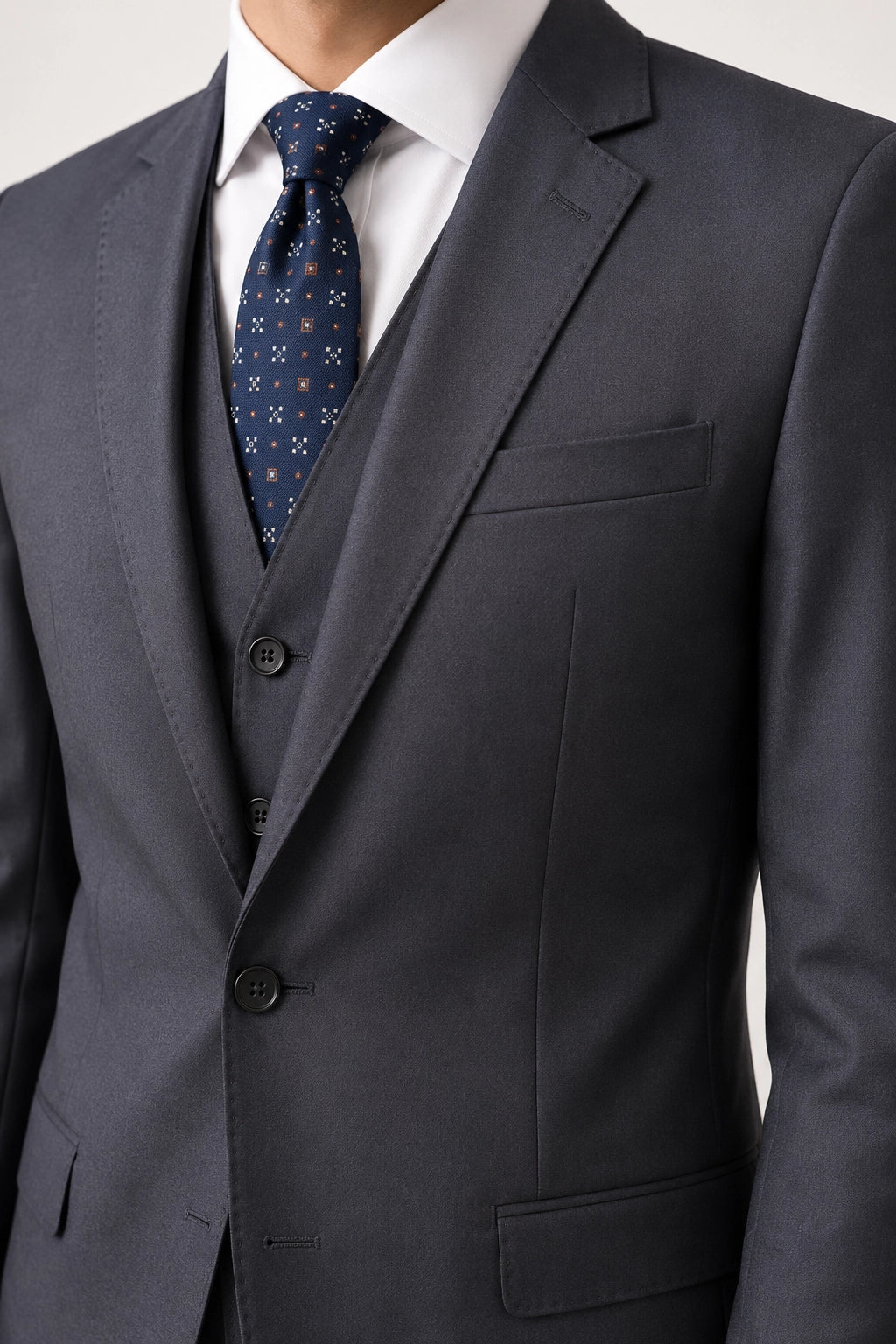 Terno Masculino Poliviscose Slim Vittorio
