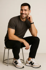 Camiseta Premium em Algodão Egípcio com Elastano Verão 2025