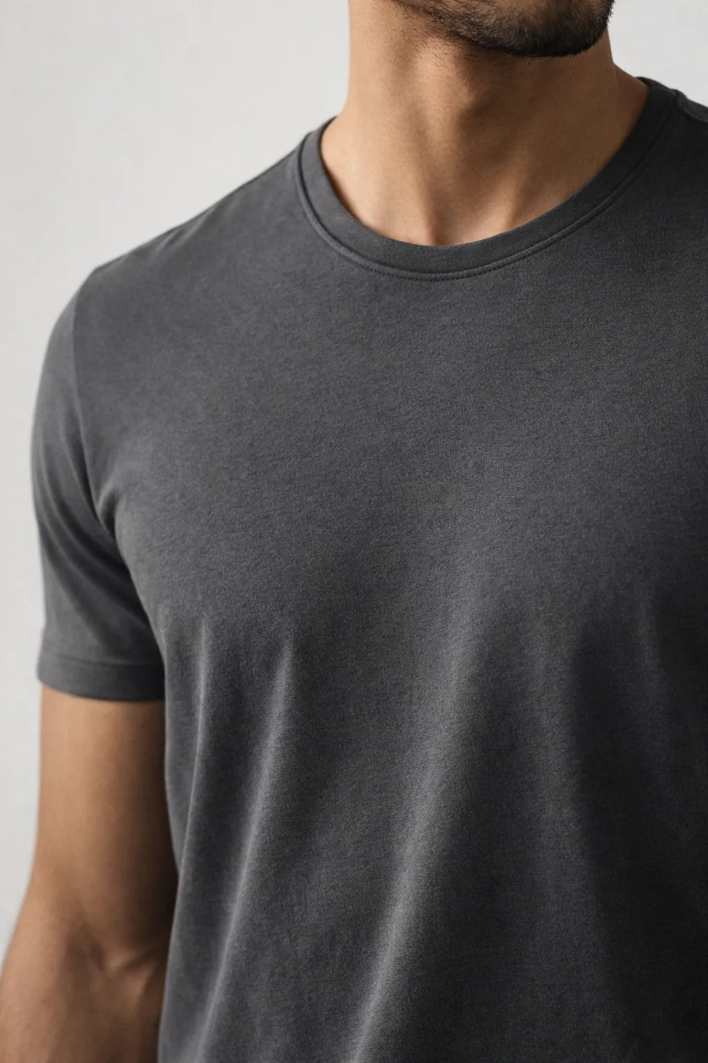 Camiseta Premium em Algodão Egípcio com Elastano