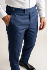 Calça Social Poliviscose Slim com Regulador