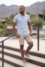 Camisa Polo Masculina Tech Slim com Elastano