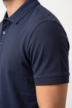Camisa Polo Masculina Slim em Algodão com Elastano