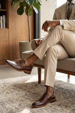 Sapato Social Loafer Piacenza em Couro