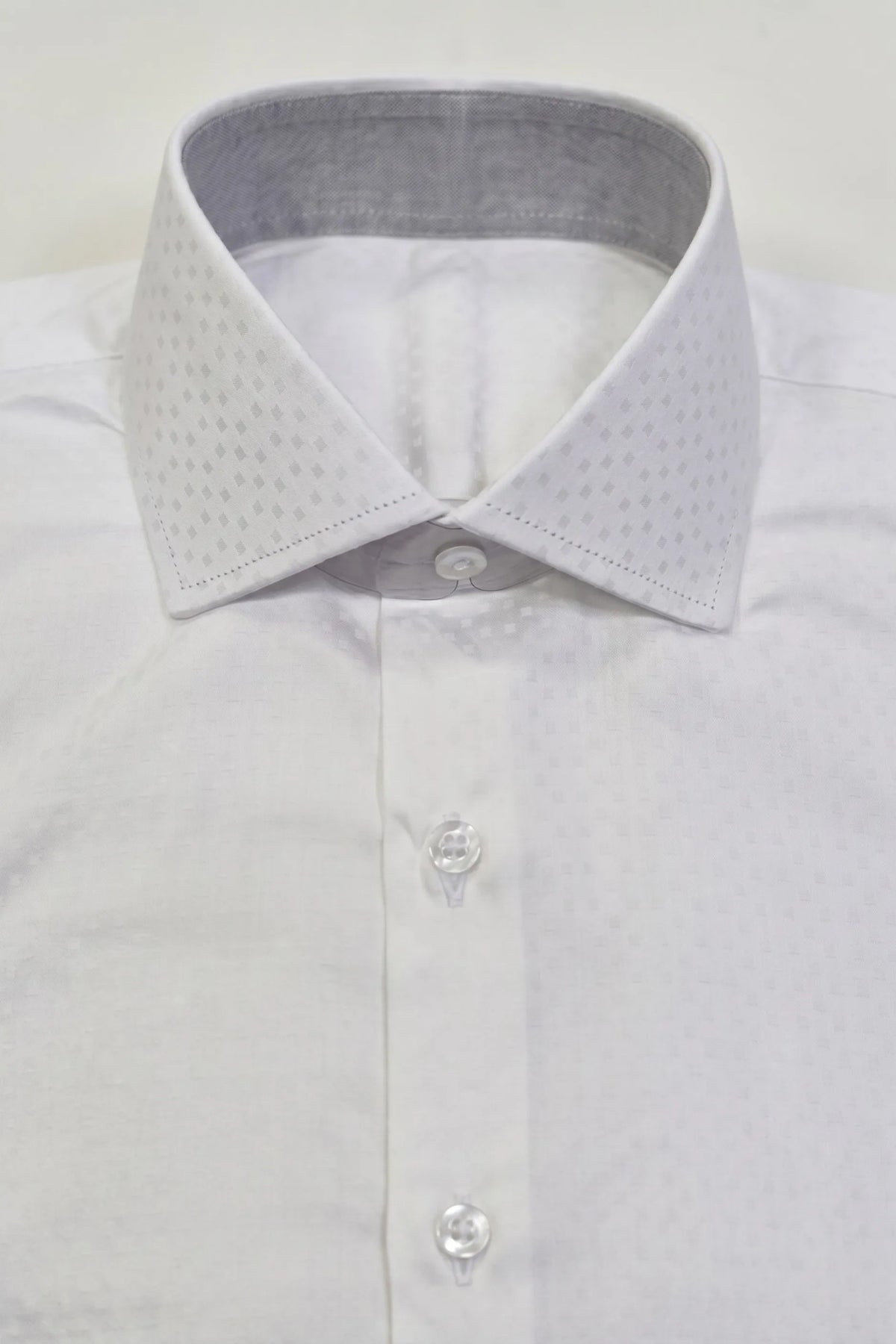 Camisa Social Masculina Algodão Fio 80 Texturizada