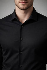 Camisa Social Masculina Tech em Poliamida Stretch