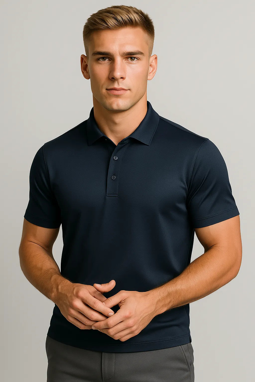Camisa Polo Tech Light Masculina com Elastano