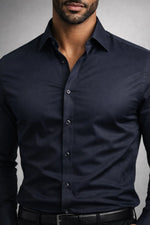 Camisa Social Slim Fit Bambu com Elastano