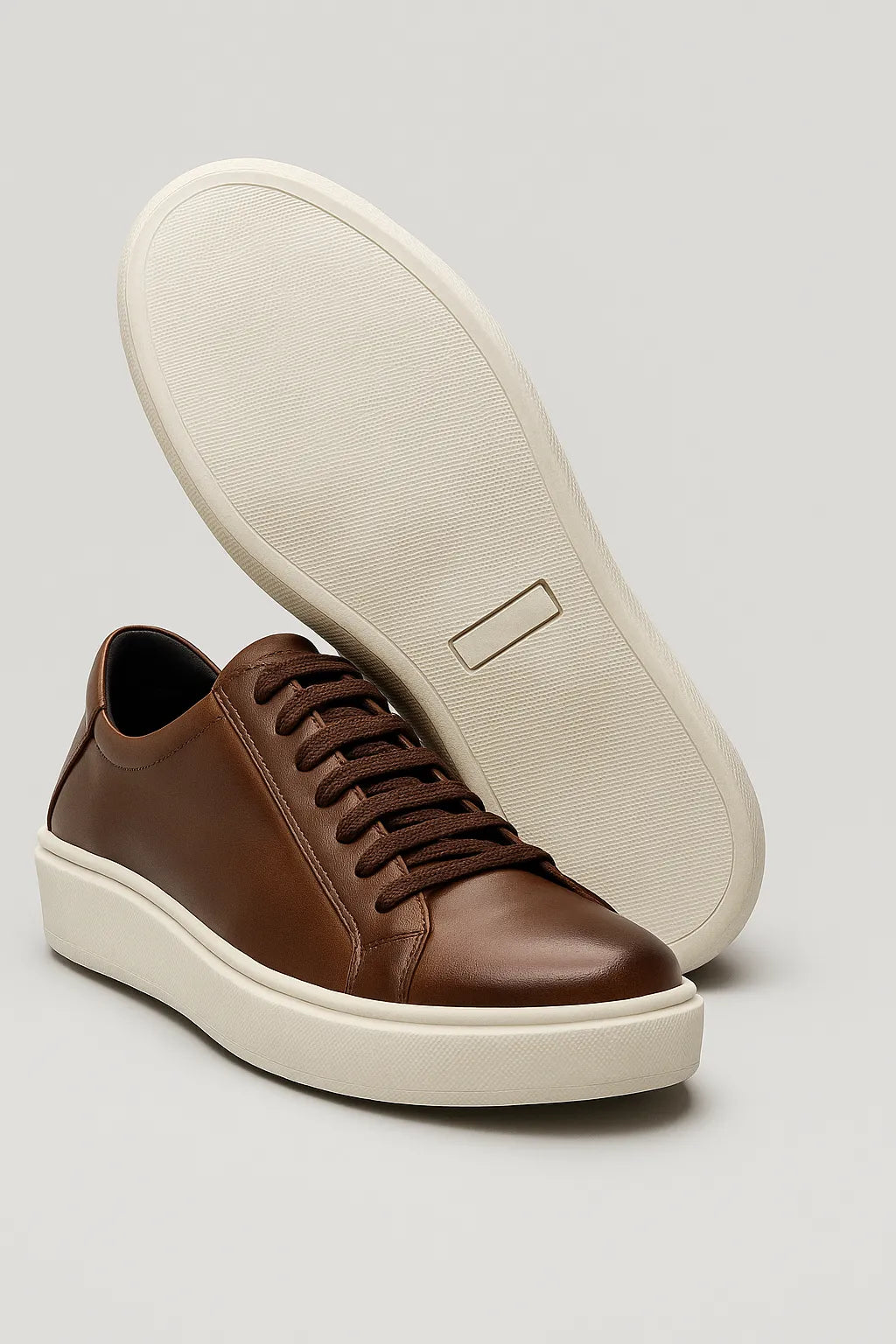 Sapatênis Casual Bergamo em Couro