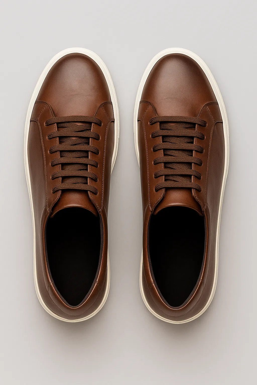 Sapatênis Casual Bergamo em Couro