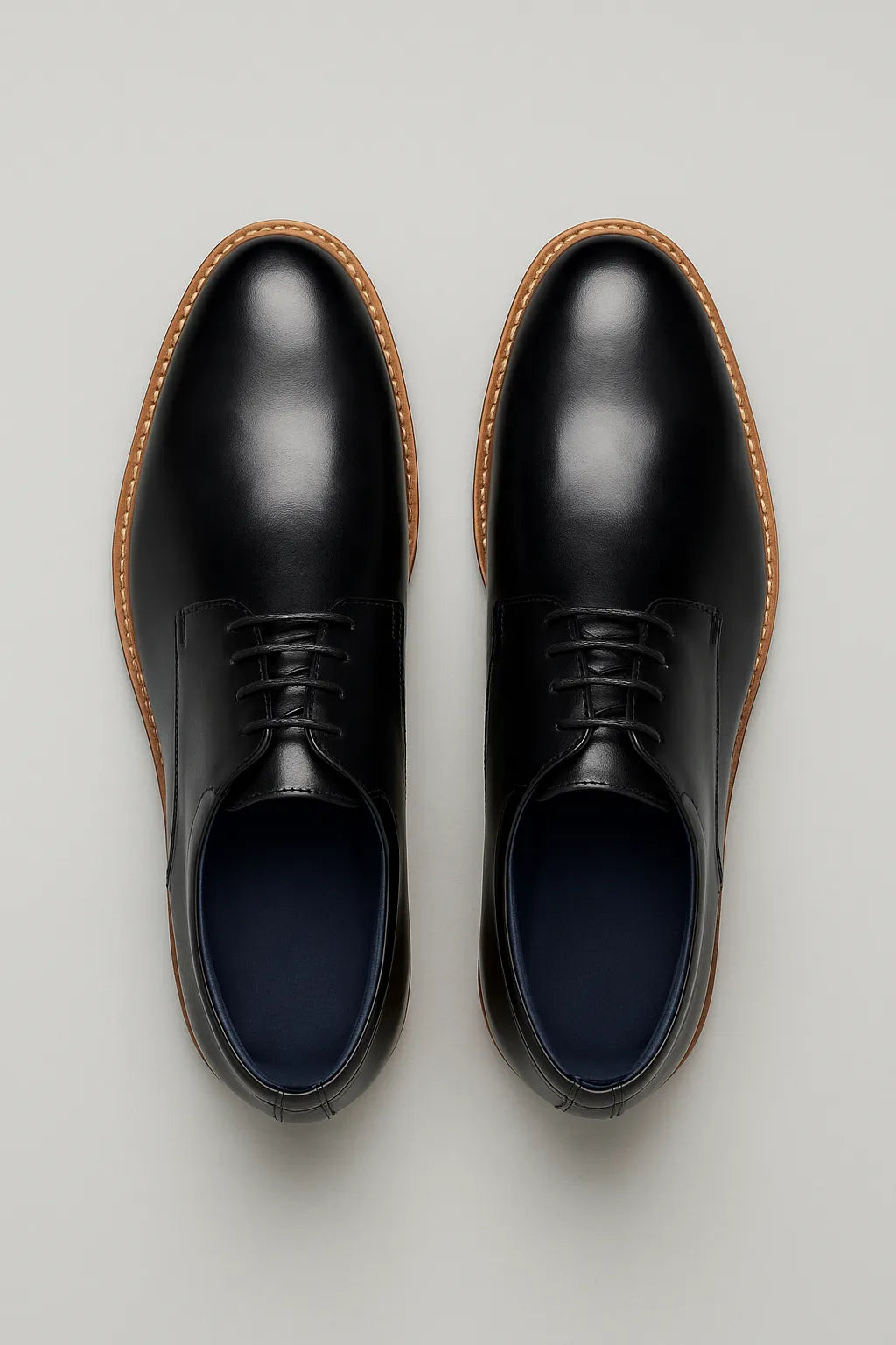 Sapato Casual Derby Palermo em Couro Legítimo