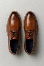 Sapato Casual Derby Palermo em Couro Legítimo