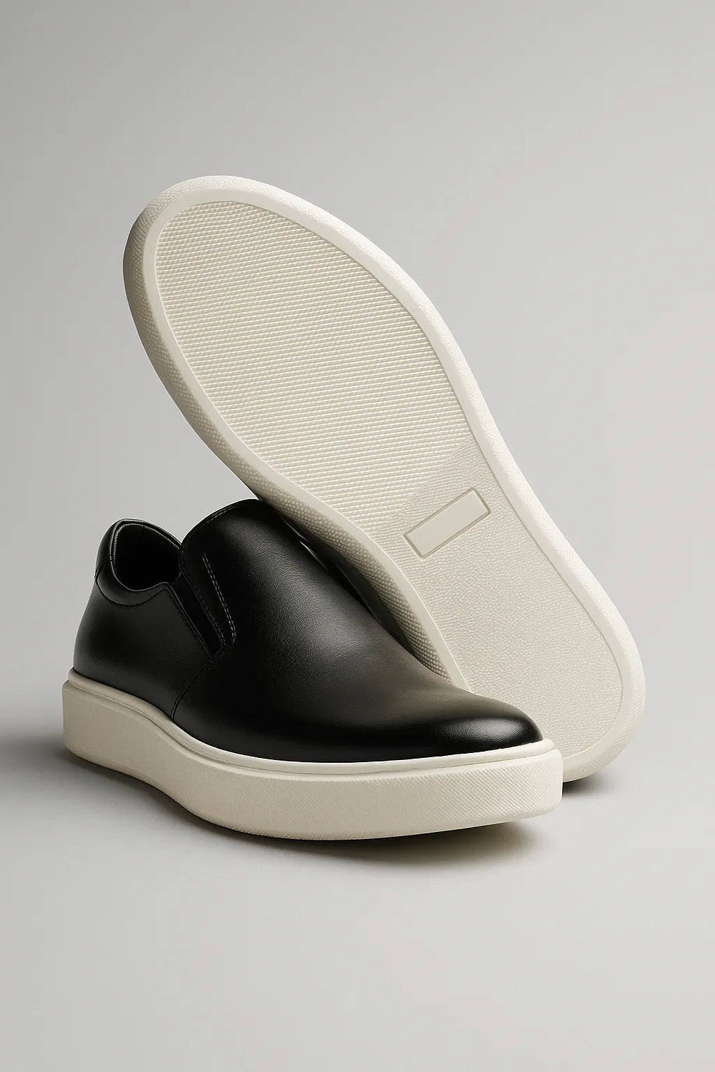 Sapato Casual Slip On Ravello em Couro