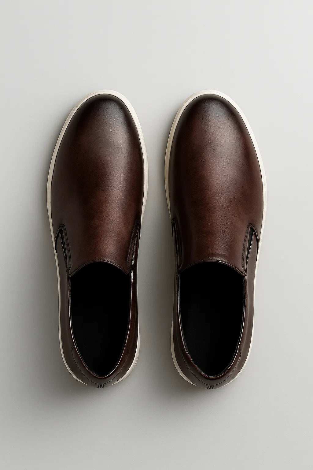 Sapato Casual Slip On Ravello em Couro