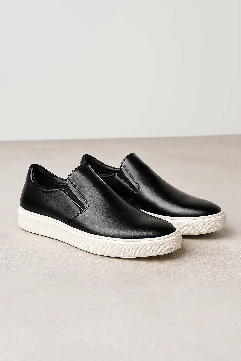 Sapato Casual Slip On Ravello em Couro