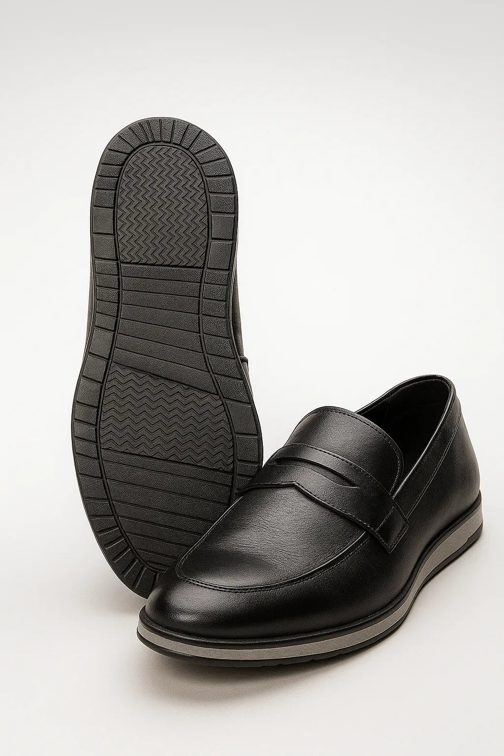 Sapato Loafer Casual Belluno em Couro Legítimo