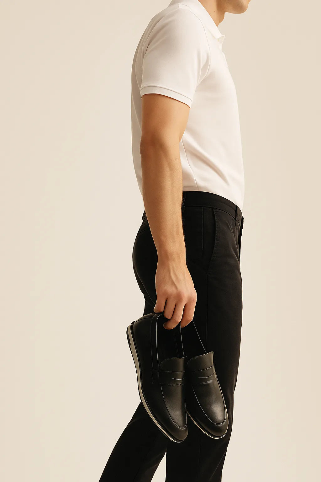 Sapato Loafer Casual Belluno em Couro Legítimo