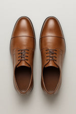 Sapato Social Derby Casual Ravello em Couro Legítimo