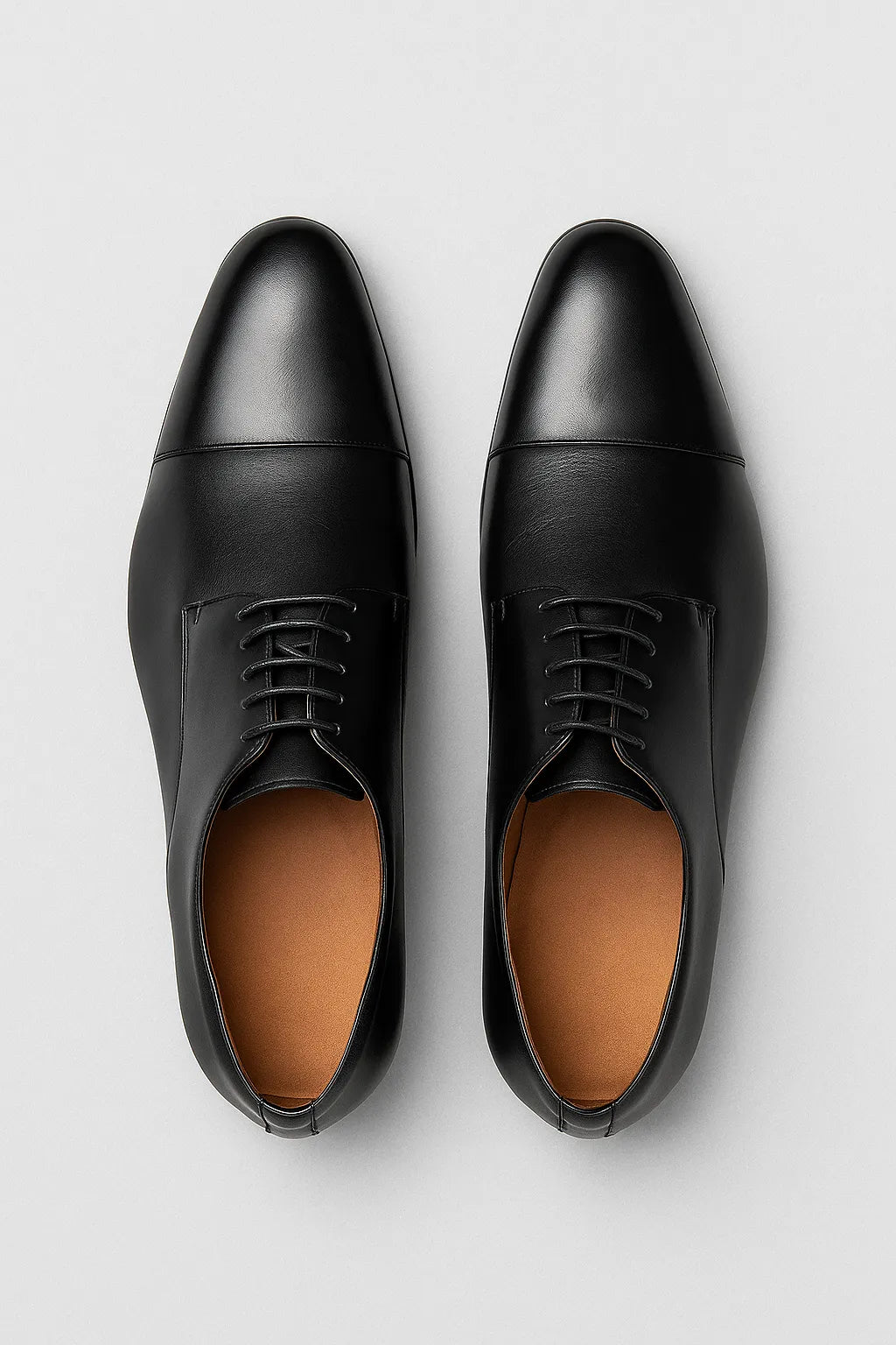 Sapato Social Derby Elegance em Couro Legítimo