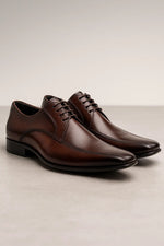 Sapato Social Derby Firenze em Couro Legítimo