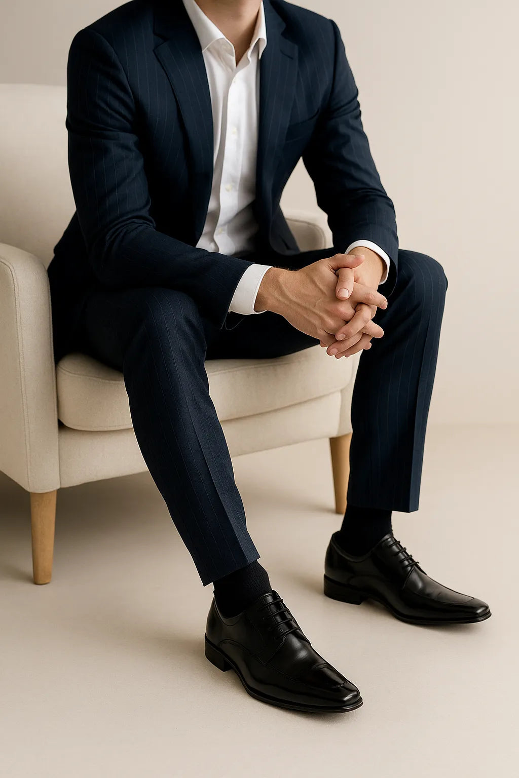 Sapato Social Derby Prestige em Couro Legítimo