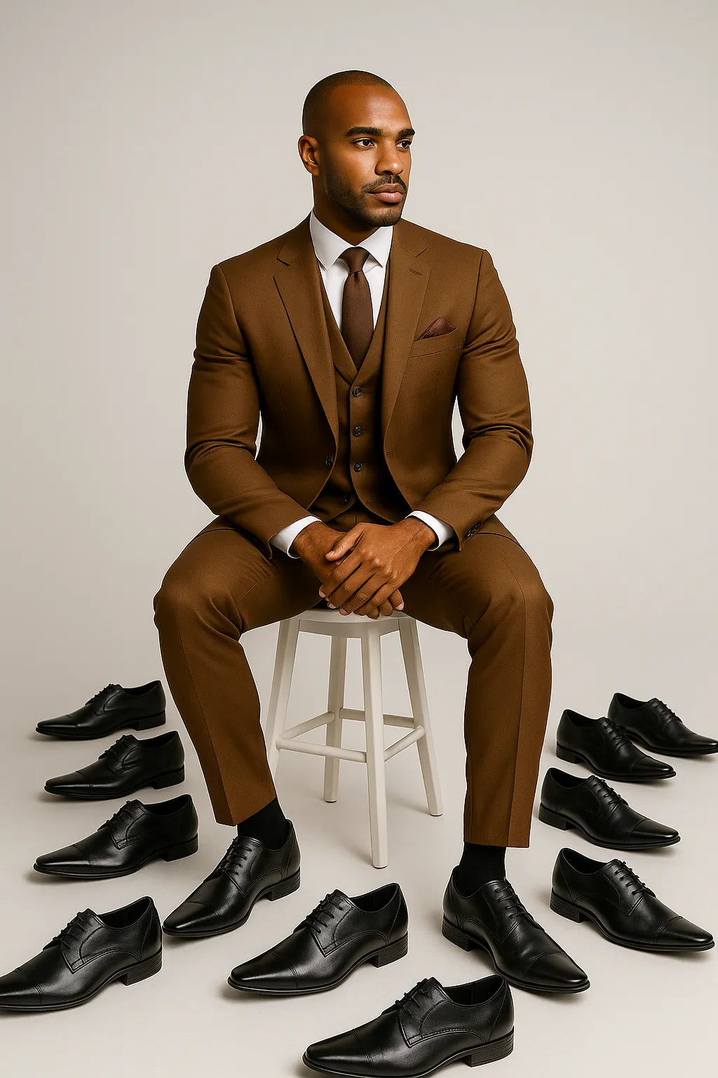 Sapato Social Derby Torino em Couro Legítimo