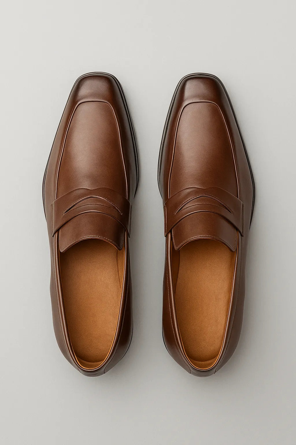 Sapato Social Loafer Elite em Couro Legítimo