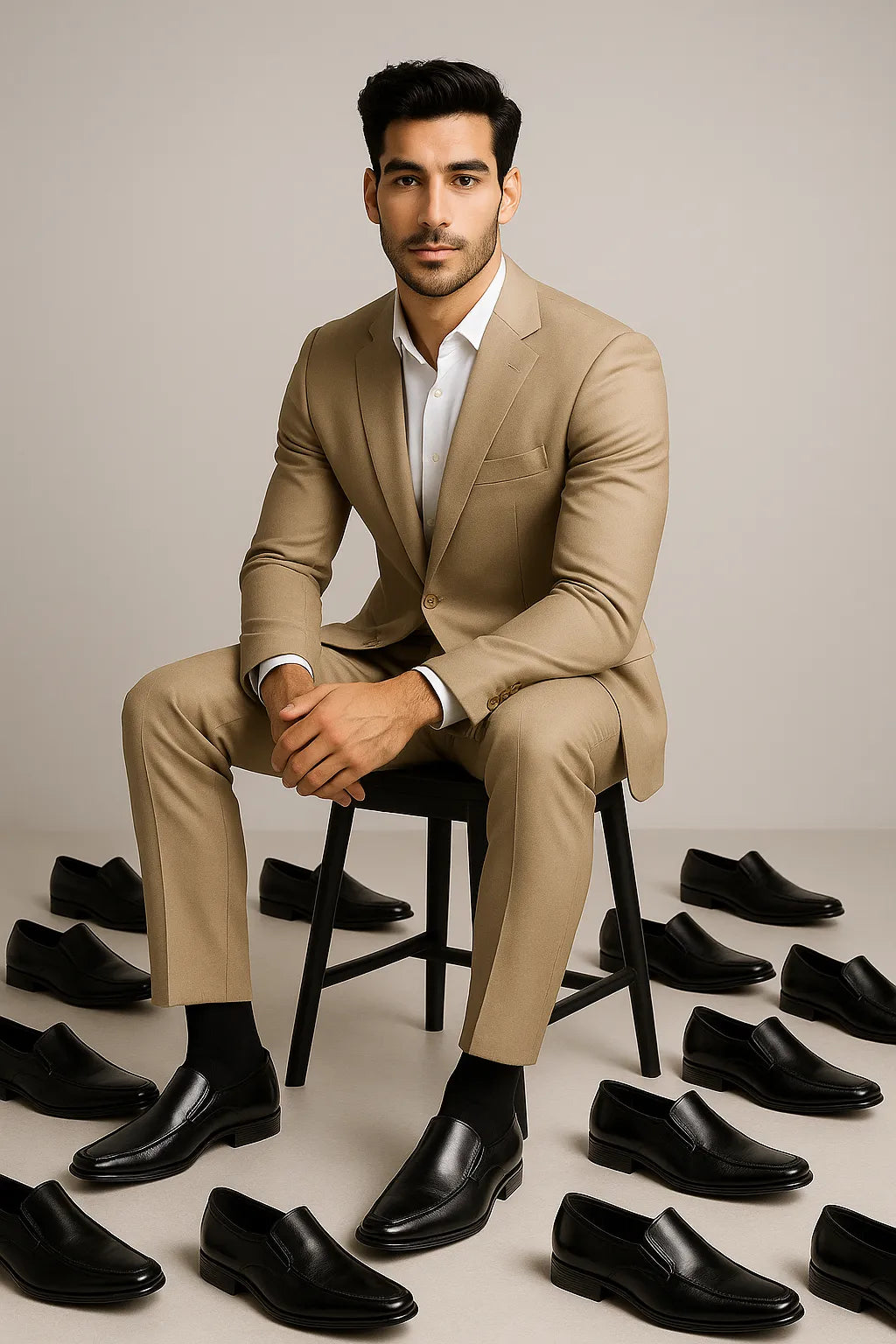 Sapato Social Loafer Italiano em Couro Legítimo