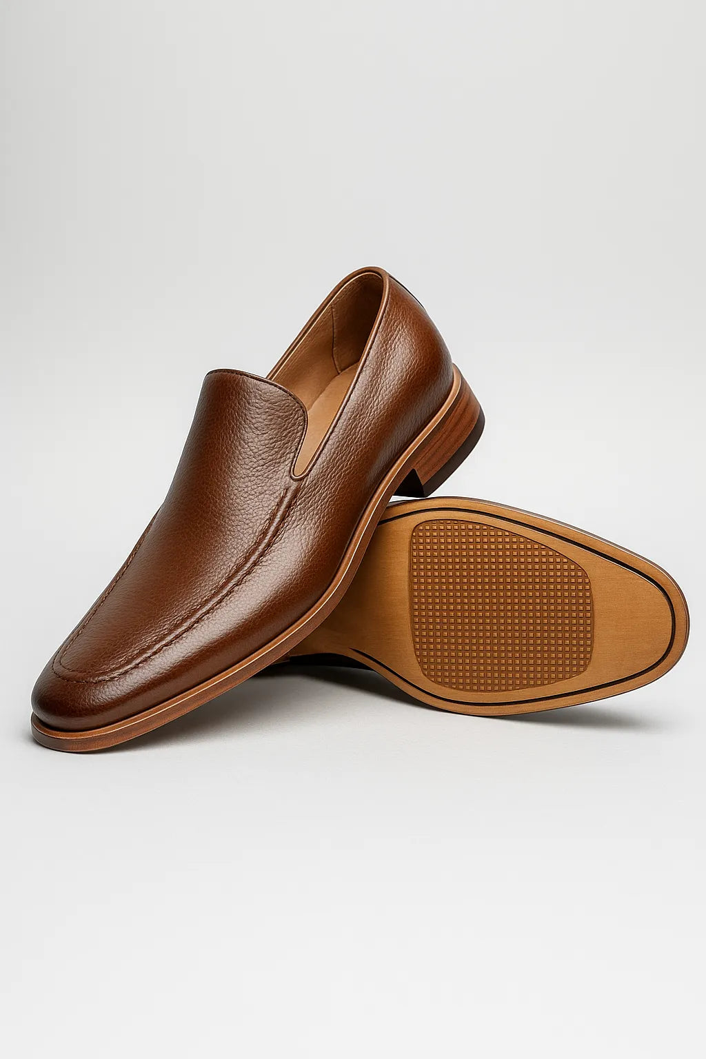Sapato Social Loafer Piacenza em Couro