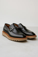 Sapato Social Loafer Tratorado Modena em Couro Legítimo