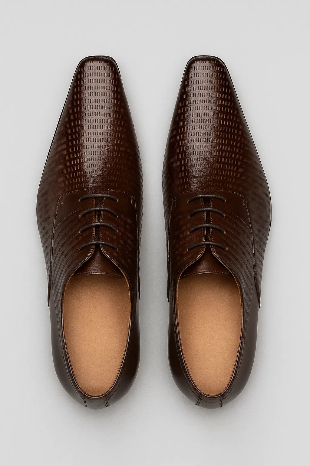 Sapato Social Oxford Couro Legítimo Texturizado Premium