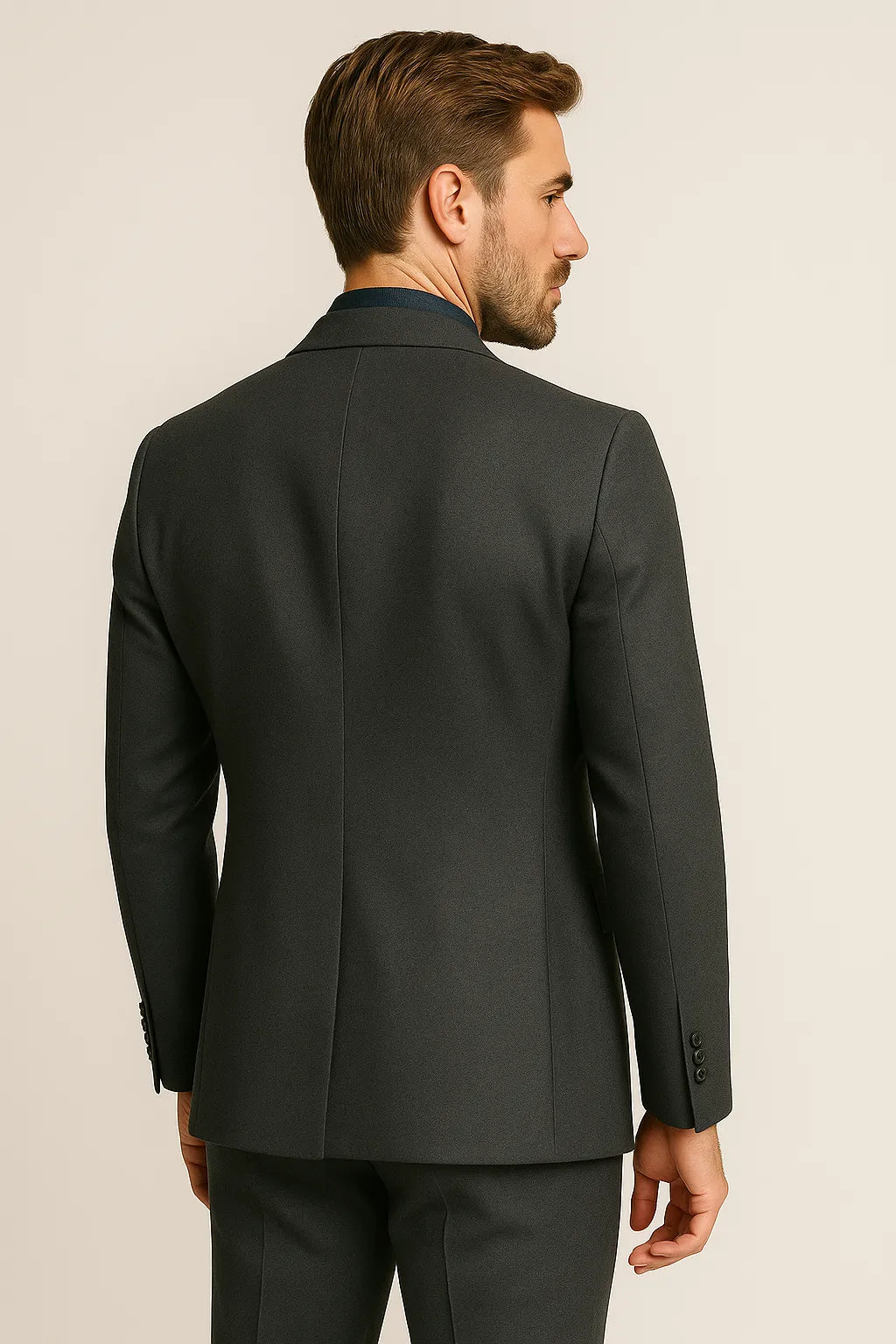 Terno Masculino Argento Poliviscose Semi Slim