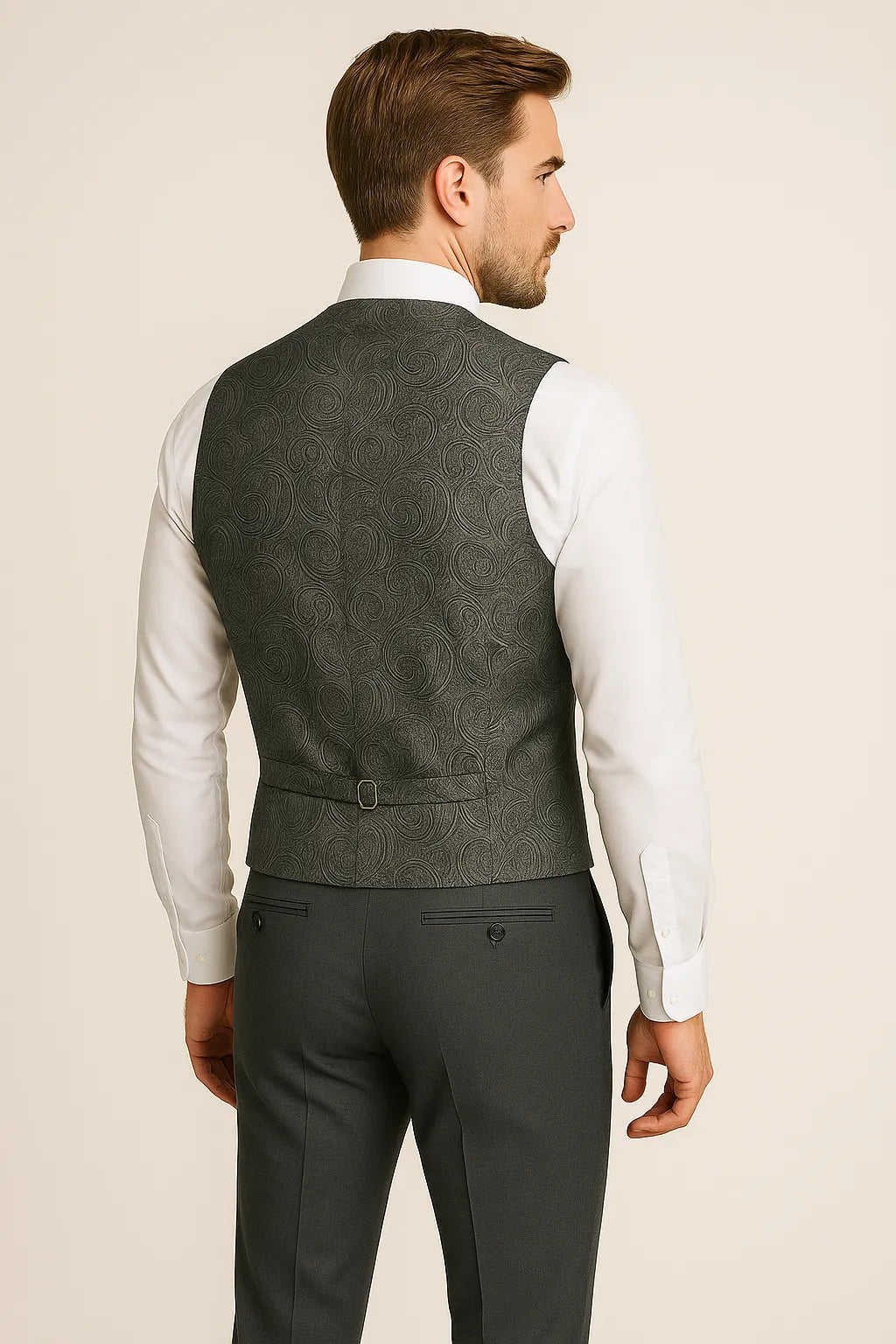 Terno Masculino Argento Poliviscose Semi Slim