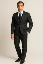 Terno Masculino Nerozza Poliviscose Semi Slim