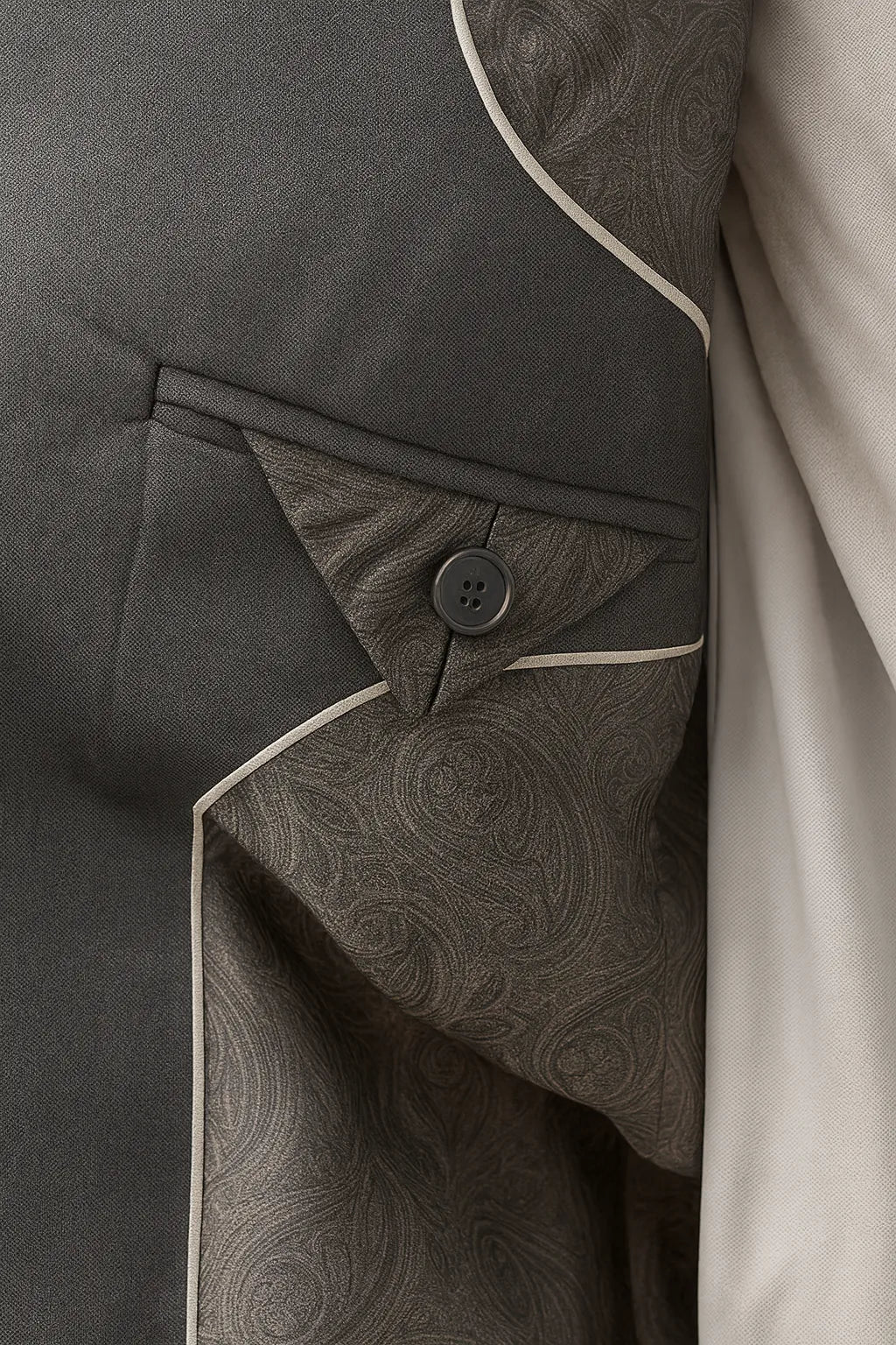 Terno Masculino Nerozza Poliviscose Semi Slim