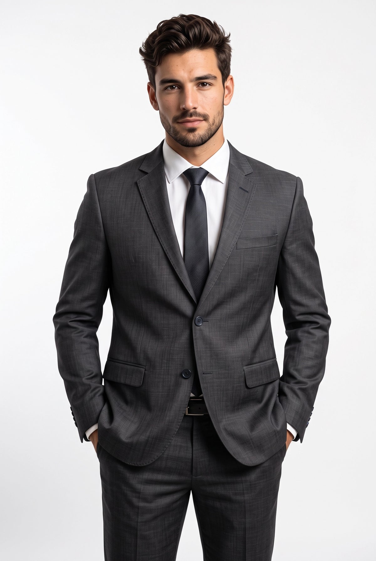 Terno Masculino Poliviscose Semi Slim Belluno