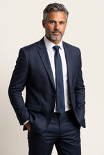 Terno Masculino Poliviscose Semi Slim Mezzanotte