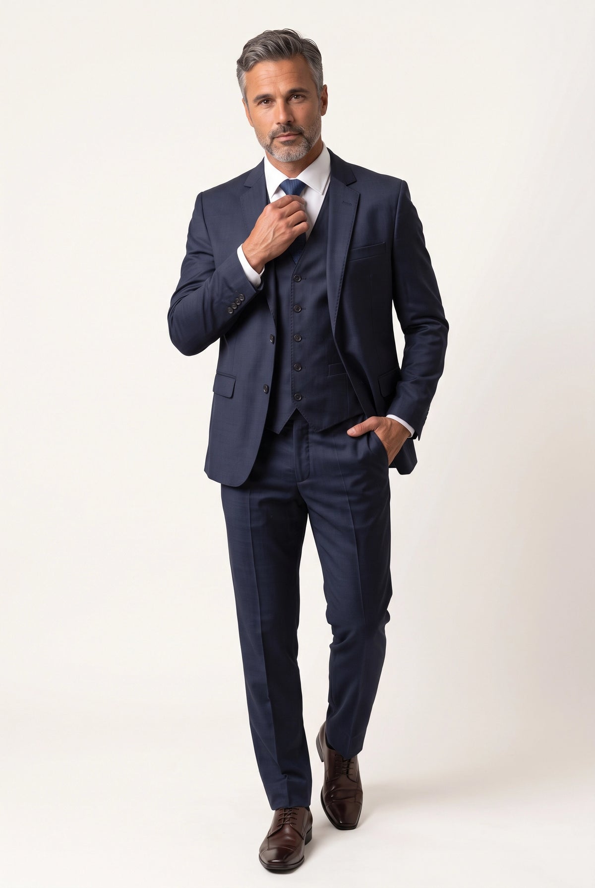 Terno Masculino Poliviscose Semi Slim Mezzanotte