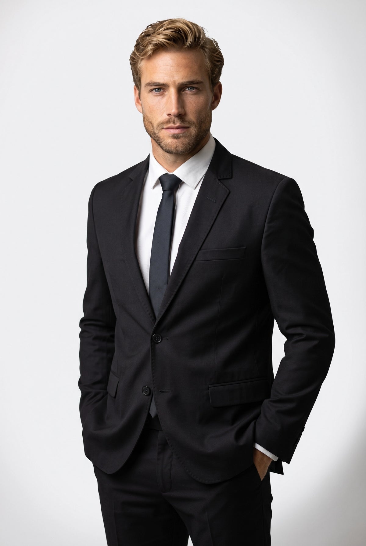Terno Masculino Poliviscose Semi Slim Monteluce