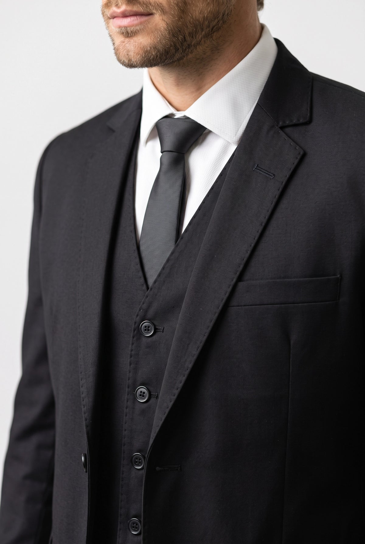 Terno Masculino Poliviscose Semi Slim Monteluce