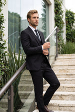 Terno Masculino Poliviscose Semi Slim Monteluce