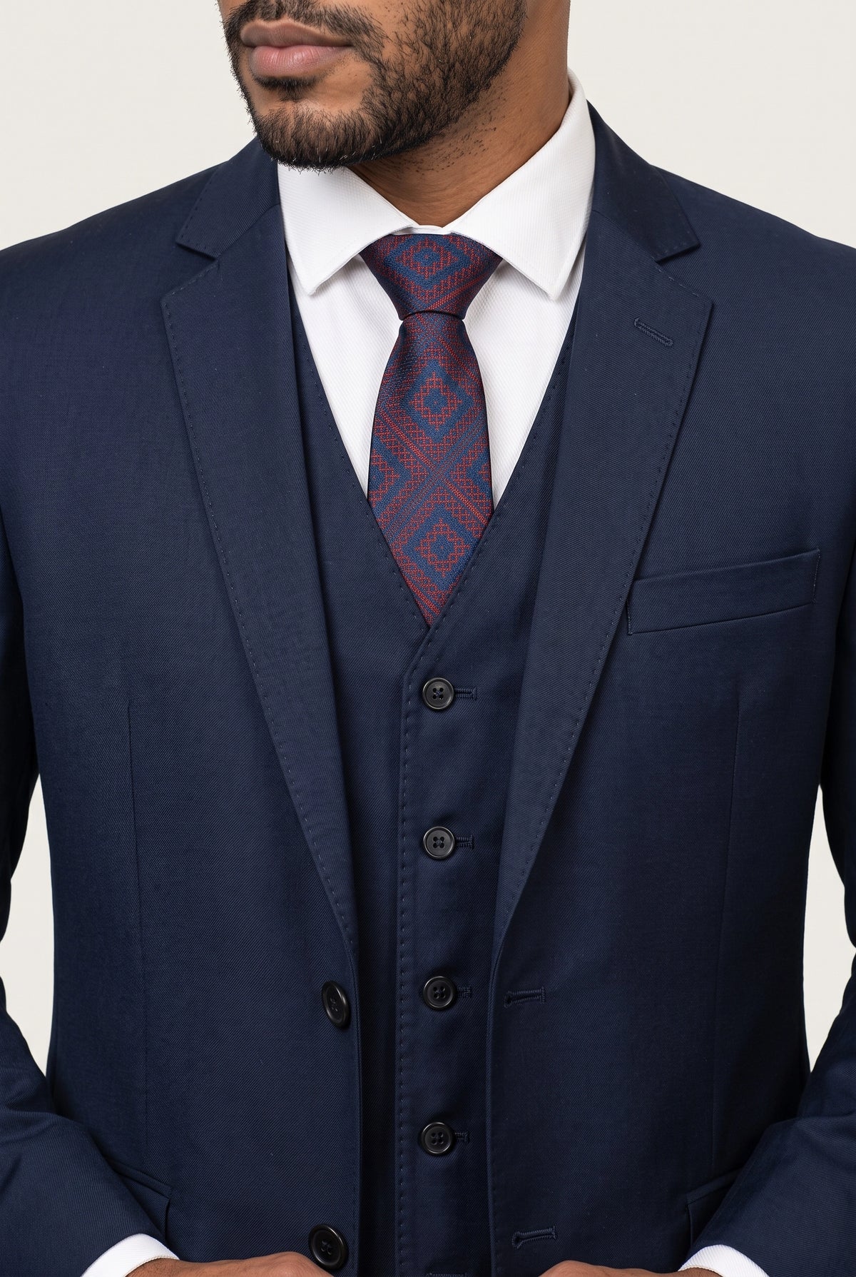 Terno Masculino Poliviscose Semi Slim Montieri